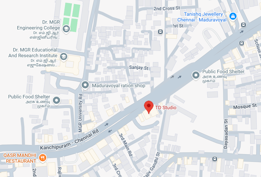 TD Studio live location